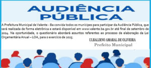 LOA 2025 – Orçamento Participativo